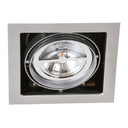 EMP. DIRIGIBLE RECTANGULAR, SATINADO.