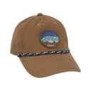 Gorra con cordón decorativo