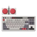 Teclado 8BitDo Retro Inalámbrico Mecánico NES Edition Blanco/Gris 85HA02