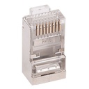 CONECTOR BLINDADO METALICO RJ45 CAT5/CAT6 100 UDS DB-IBM-RJ45SH NIPPON DB-IBM-RJ45SH