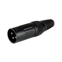 CONECTOR XLR M NEGRO MX-71BLK NIPPON MX-71BLK