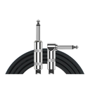 KIRLIN IPCV-242 6MBK CABLE INSTRUMENTO 1/4 A 1/4 EN L 6 MTS PVC IPCV-2426MBK