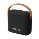 PARLANTE PORTATIL RECARGABLE BT/FM/ RESISTENTE AL AGUA AWS70BT-BK AIWA AWS70BT-BK