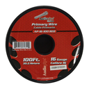 ROLLO CABLE AUTOMOTRIZ 30 MTS #16 ROJO AUDIOPIPE AP-16-100RED