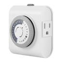 TIMER MANUAL ALTA RESISTENCIA 2 TOMAS POLARIZADOS MD-15075 GE MD-15075