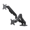 ARGOM ARG-BR-1615 DUAL MONITOR 17"-32"DESK MOUNT/CLAMP & GROOMET ARG-BR-1615