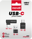 MAXELL 348671 ADAPTADOR USB-C3 COMBO PACK USB-C 348671