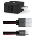 PHILIPS COMBO CARGADOR 2 USB Y CABLE MICRO-USB D LP2506M DLP2506M