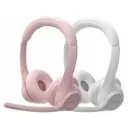 Combo Headset Inalámbricos Logitech Zone 300 Rosa 981-001411 + Headset Inalámbricos Logitech Zone 300 Blanco 981-001416