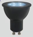 Foco GU10 LED 6W, Luz de Luna Color Azul, Base GU10, IP65, No atenuable