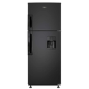 Refrigerador Top Mount 9 pies superficie Antifingerprint color Onyx WRW25DKTMB