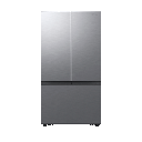 Refrigeradora 32p³ 3 Door sin dispensador Negro Plateado RF32CG5N10S9AP