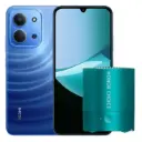 Combo Celular Xiaomi Redmi 15C LTE 256GB 8GB-RAM Azul + Parlante Inalámbrico Honor Bluetooth Speaker Mini BOE-ME00 Green