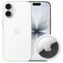 Combo Celular Apple iPhone 17 5G 256GB 8GB-RAM Blanco + Rastreador Apple AirTag Blanco MX532AM/A