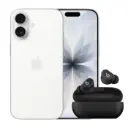 Combo Celular Apple iPhone 17 5G 256GB 8GB-RAM Blanco + Audífonos Inalámbricos Apple Beats Solo Buds Negros MUVW3BE/A