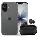 Combo Celular Apple iPhone 17 5G 256GB 8GB-RAM Negro + Audífonos Inalámbricos Apple Beats Solo Buds Negros MUVW3BE/A 