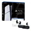 Combo Consola PlayStation 5 Slim 825GB Formato Digital +Audífonos Inalámbricos Sony PlayStation 5 Pulse Explore Midnight Black 