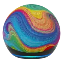 Parlante Inteligente Amazon Echo Dot Kids 5ta Generación Rainbow Swirl B0FD4435WL