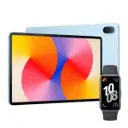 Combo Tablet Huawei Matepad SE 128GB-8GB Ram Azul 11" 53014GYW + SmartWatch Huawei Band 10 Cuerpo Plástico Negro 55020EES