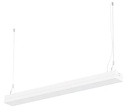 Lámpara Lineal LED Interconectable 1.20 m. de Longitud, 38 W, Luz Blanca Ajustable, 2 en 1, No atenuable, LED integrado