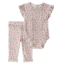 Conjunto 2 Piezas Floral con Vuelos