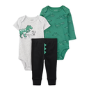 Conjunto de 3 piezas con dinosaurios