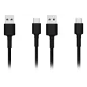 2x MI Type C Braided Cable 100cm - Black 18714