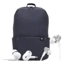 MI Casual Daypack - Negro + MI In-ear Headphones Basic - Blanco + Xiaomi Type-C Earphones - Blanco