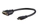 Cable Adaptador Conversor StarTech.com HDMI Macho a DVI-D Hembra HDDVIMF8IN