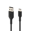 Cable Belkin USB-C Macho a USB-A Macho 2M Negro CAB001bt2MBK
