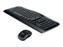 Combo Teclado y Mouse Logitech MK320 inalámbrico Negro 920-002836