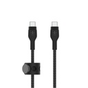 Cable Trenzado Belkin Pro Flex USB-C Macho a USB-C Macho 2M Negro CAB011bt2MBK