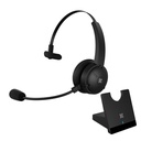Headset Klip Xtreme CrystalCom Pro Inalámbrico Negro KCH-905