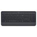 Teclado Membrana Logitech Signature K650 Inalámbrico Negro 920-010910