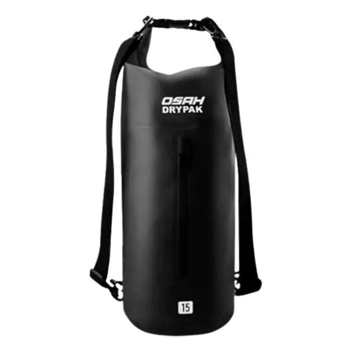 Mochila Osah DryPak 15L Impermeable Negra OS-DB15-BK