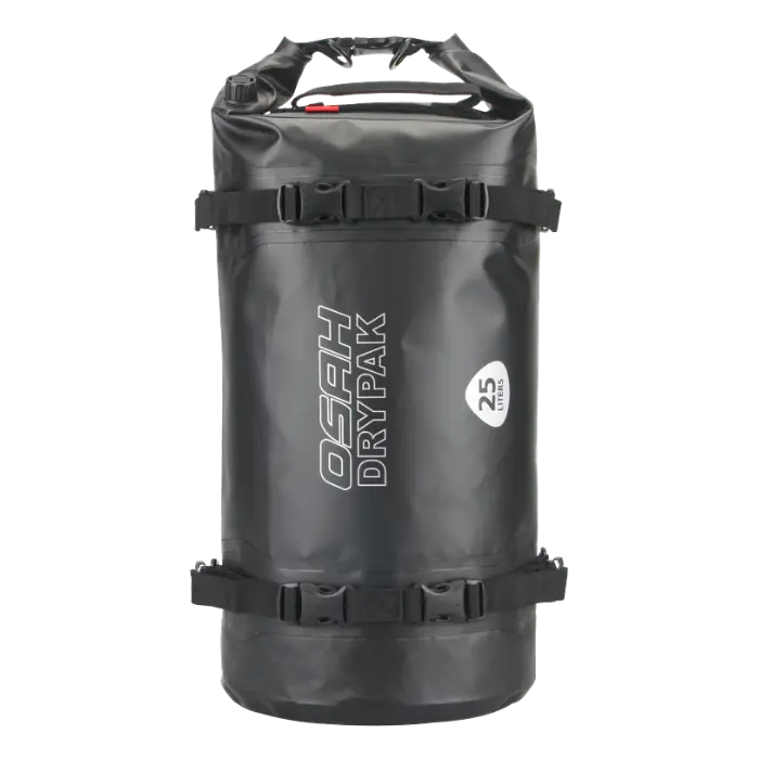 Mochila Osah DryPak Tailpack 25L Impermeable Negra Mate MWB-C25MB