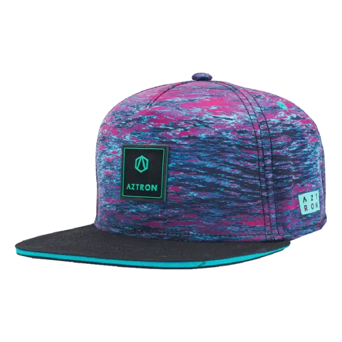 Gorra Aztron Radiant SQ Logo 58cm Plana Morada/Turquesa AA-C200