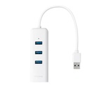 Adaptador 2 en 1 Tp-Link 3 Puertos USB 3.0 y Ethernet Gigabit UE330
