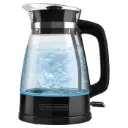 Hervidor Eléctrico Black & Decker 1.7Lts Luz LED Base Giratoria y Apagado KE7000B-LA