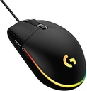 Mouse Alámbrico Logitech G203 Lightsync Gaming RGB Negro 910-005790