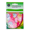 Corazones de Satín Barrilito 45 x 20 mm. 20 piezas AA075