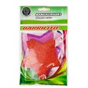 Calcomanía Barrilito de foamy Estrella fsg005 con Pegamento 9.6 cm 10 piezas 3 Colores