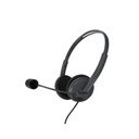 Headset Energy Sistem HeadSet Office 2 Anthracite Alámbrico Negro 452132