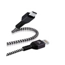 Cable USB-C a Lightning Argom DuraForm Carga Rapida 1.8m Negro ARG-CB-0024BK