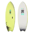 Tabla de Surf Aztron Volans Soft-Top 5'8" Verde Lima/Blanco AH-701