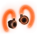 Audífonos Inalámbricos Maxell Halo Sport Earhooks Naranja/Negro 348484