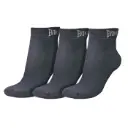 Media Everlast Tobilleras para Mujer Tallas 9 11 Negras Set de 3 Pares EVPW04-BK