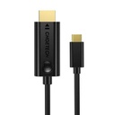 Cable de HDMI a USB-C Choetech 1.8mts Negro CH0019