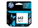 Cartucho de Tinta Tricolor HP 662 CZ104AL