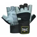 Guante Pesas Everlast Power House II Gris con Negro Talla L EVWG7K9P02-L
